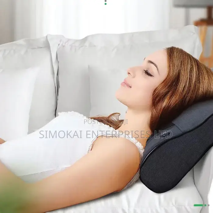 Portable Electric Heated Neck Massage Pillow