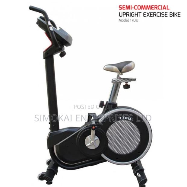 JX Upright Exercis Bike - Semi Commercial