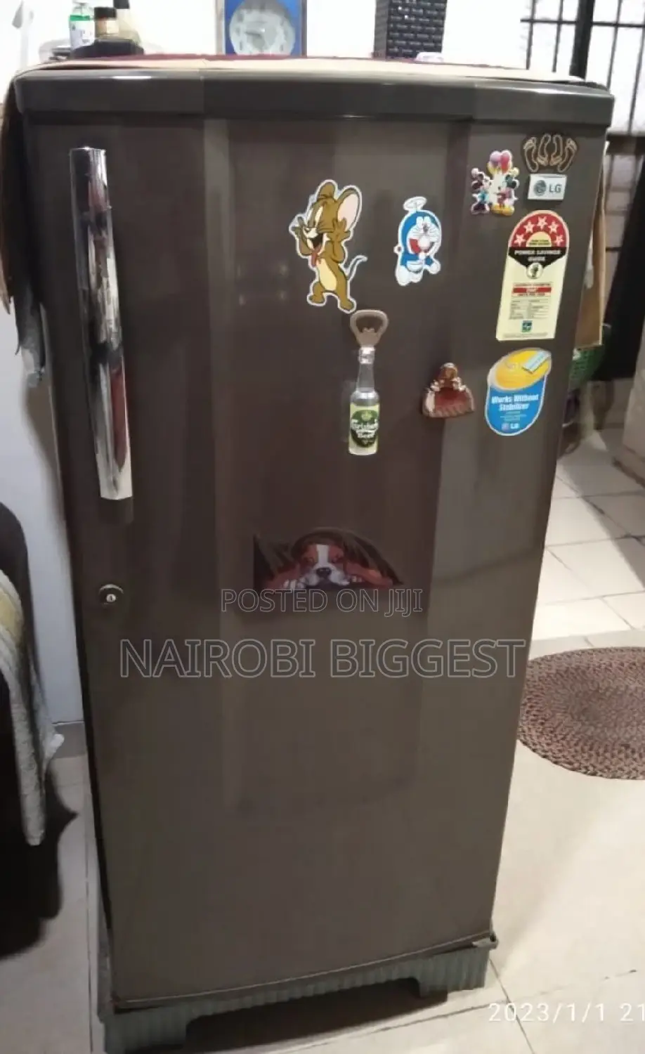 Von 185l Single Door Refrigerator