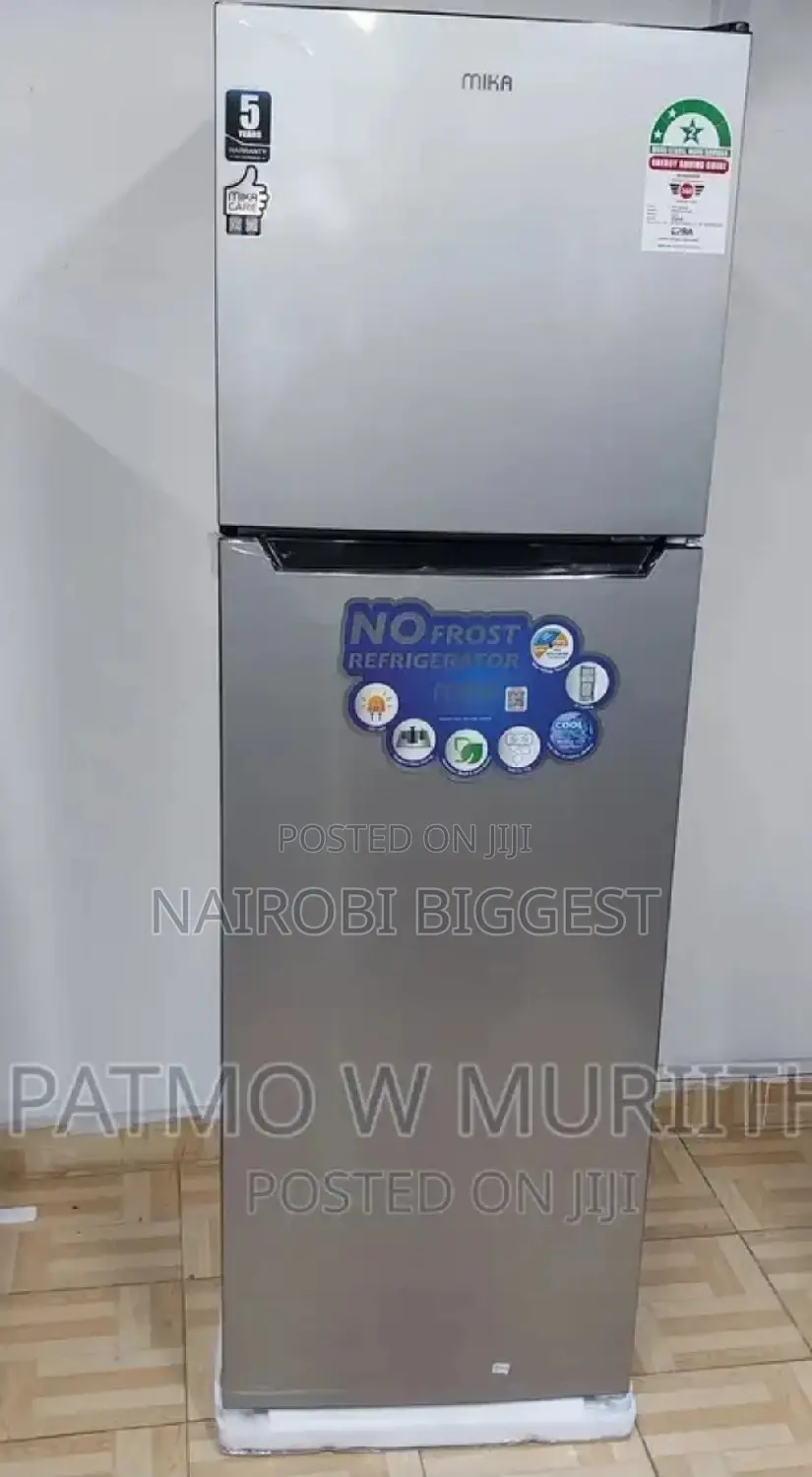 Mika 255 Litres Non Frost Double Door Fridge