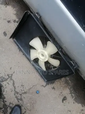 Mazda Demio Radiator Guard and Fan