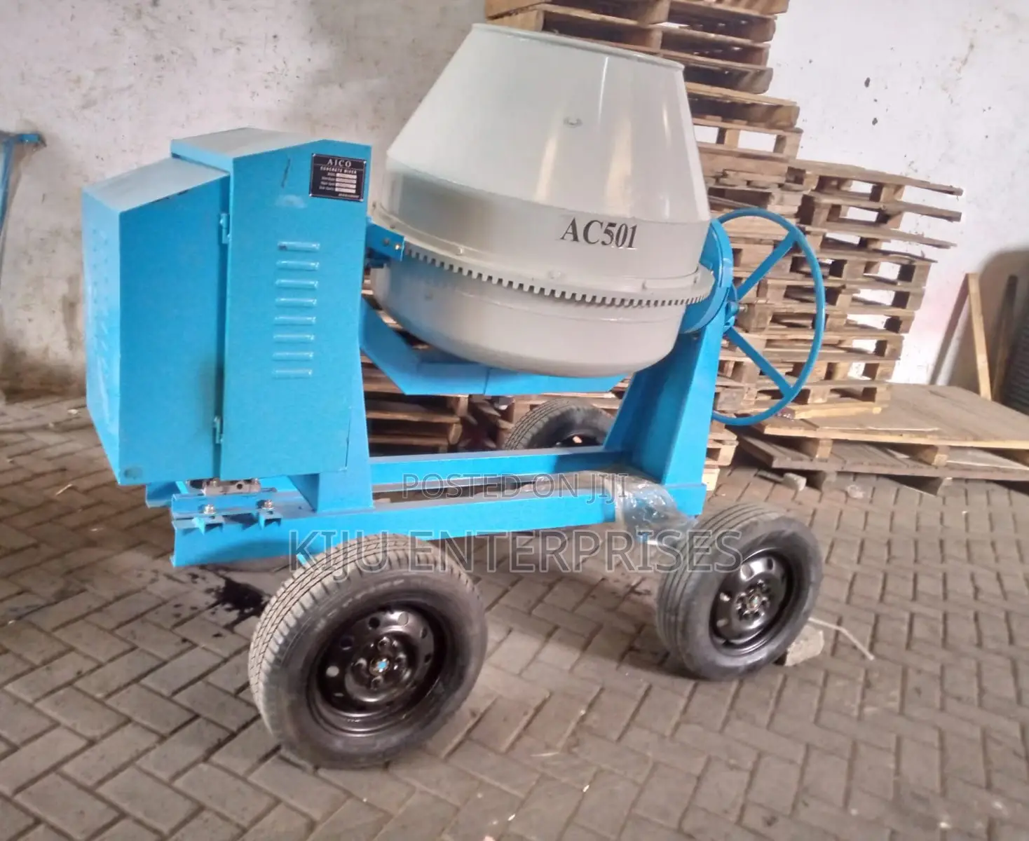 Aico Mixer Concrete, Machine Stocked 400litres