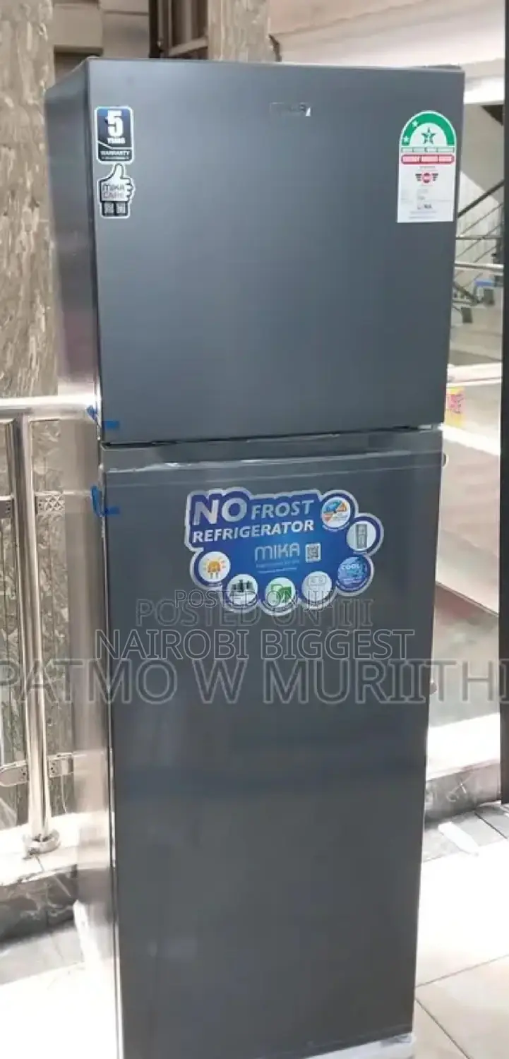 Mika 255litres No Frost Double Door Refrigerator