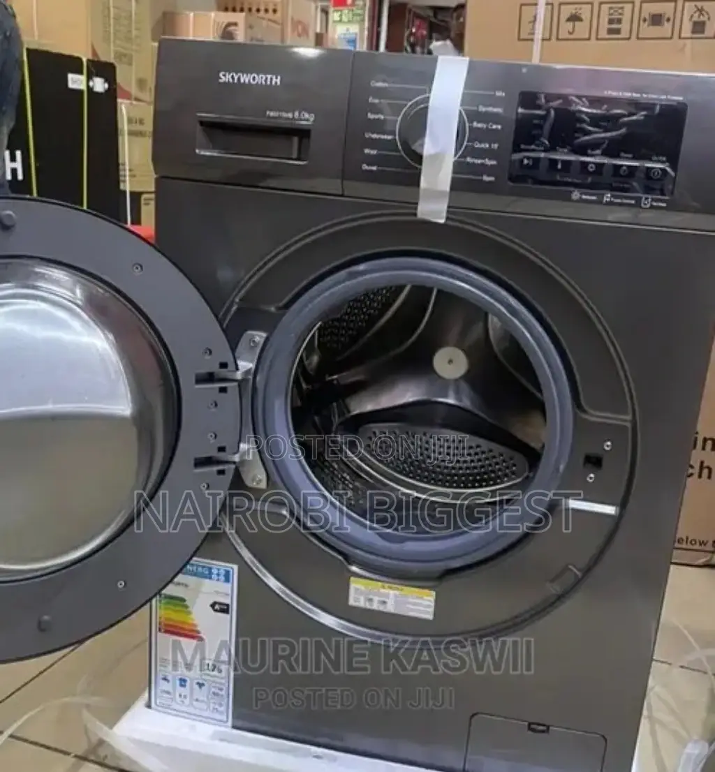 Skyworth 8kgs Washing Machine Front Load