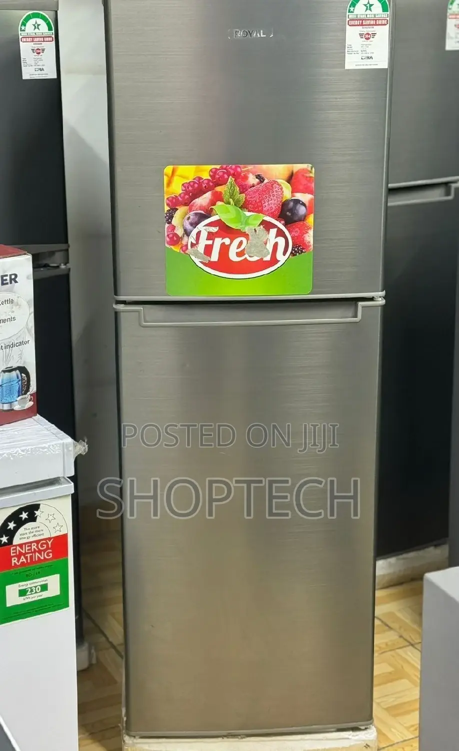 Royal 138l Double Door Refrigerator