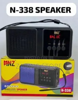 Pocket Speaker, Wireless, N-338, Has Flashlight