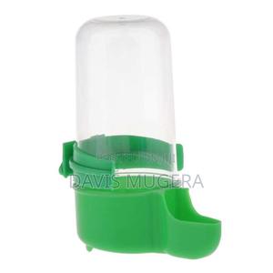 Bird Automatic Feeder Water Food Dispenser for Macaws Green - thumbnail 2