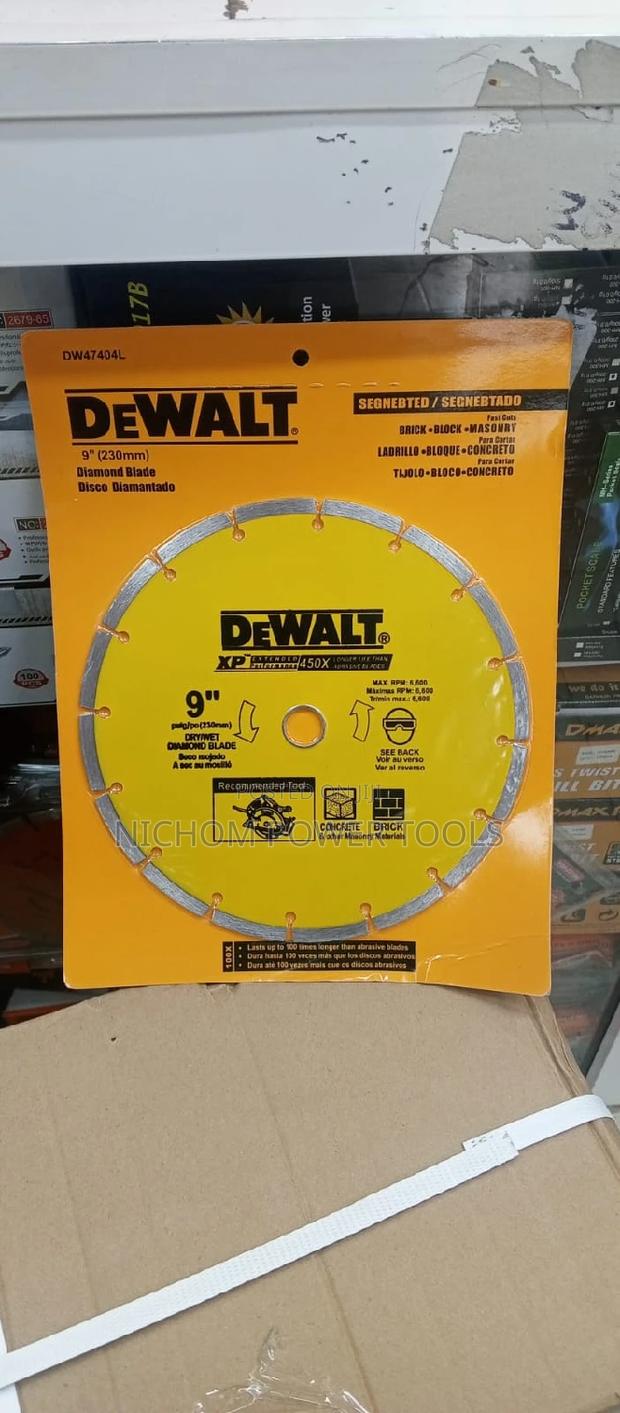Dewalt 9" Diamond Saw Blade - main view