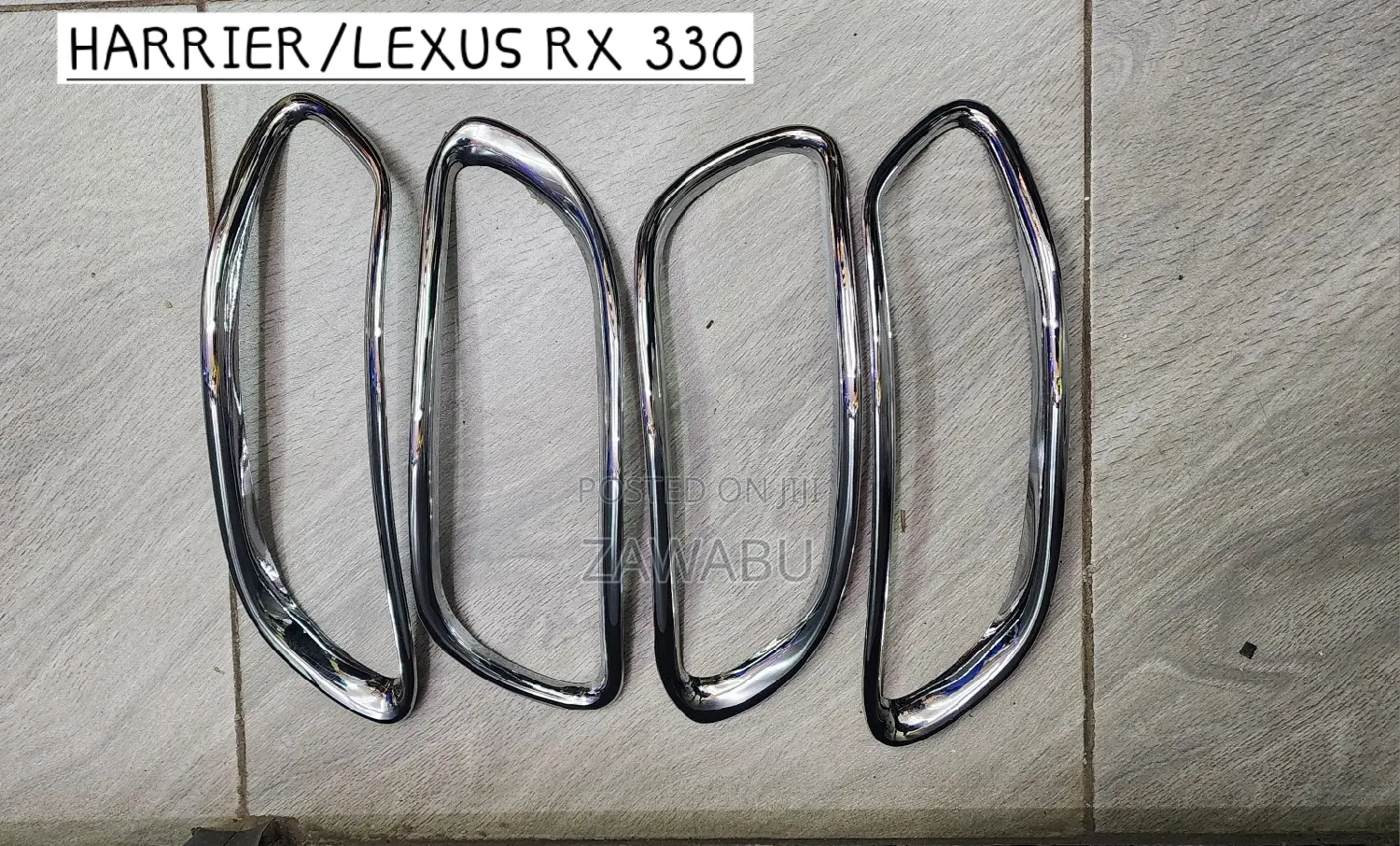 HARRIER RX 330/240g CHROME for Foglights Reflctors
