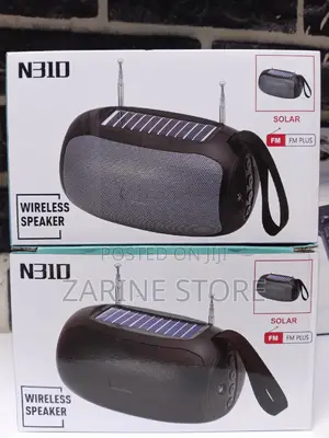 N310 Solar Charging Wireless Speaker, 800mah Battery