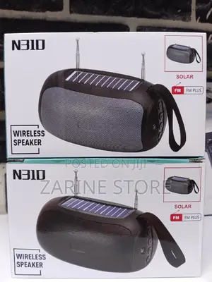 N310 Solar Charging Wireless Speaker, 800mah Battery