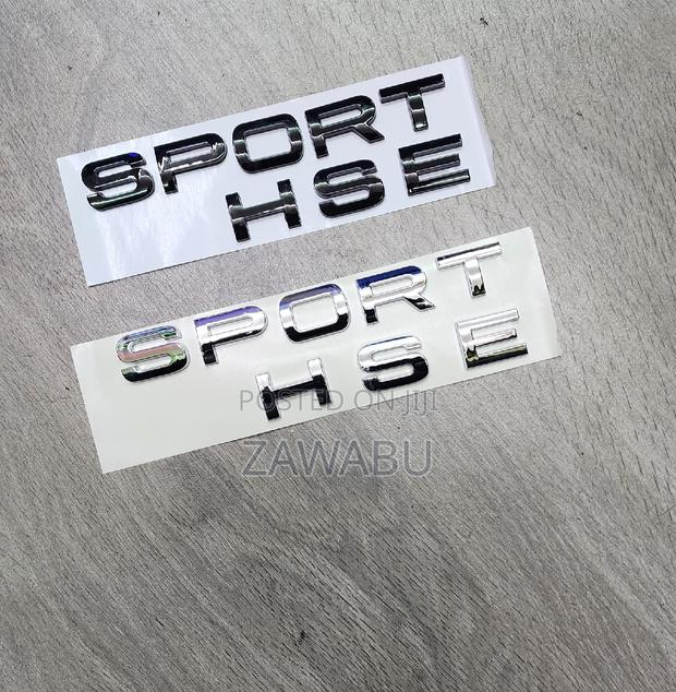 Sport HSE Logo for Range Rover