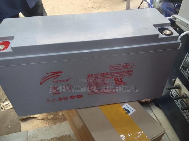 Ritar Solar Battery/12vts 200amp