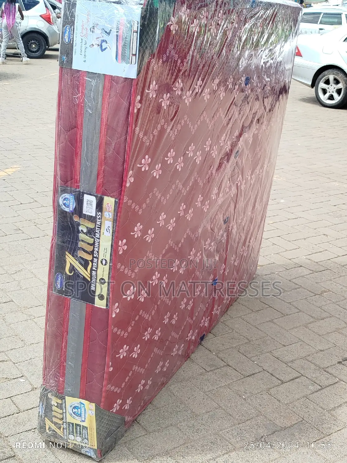 Brand New Pyach! 5by6 10inch Spring Mattresses.