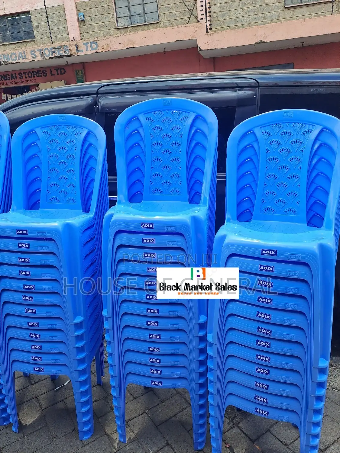 Adix Armless Plastic Chair
