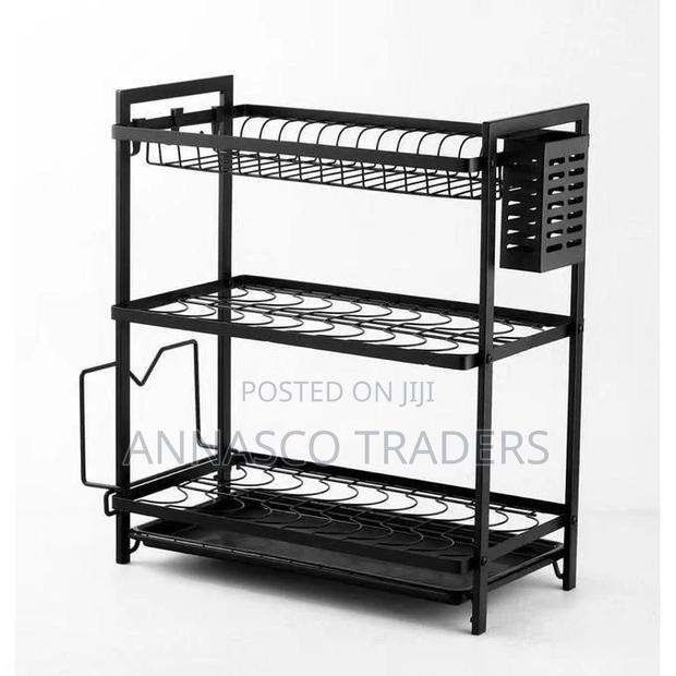 Metallic Quality Dish Rack 3 TIER