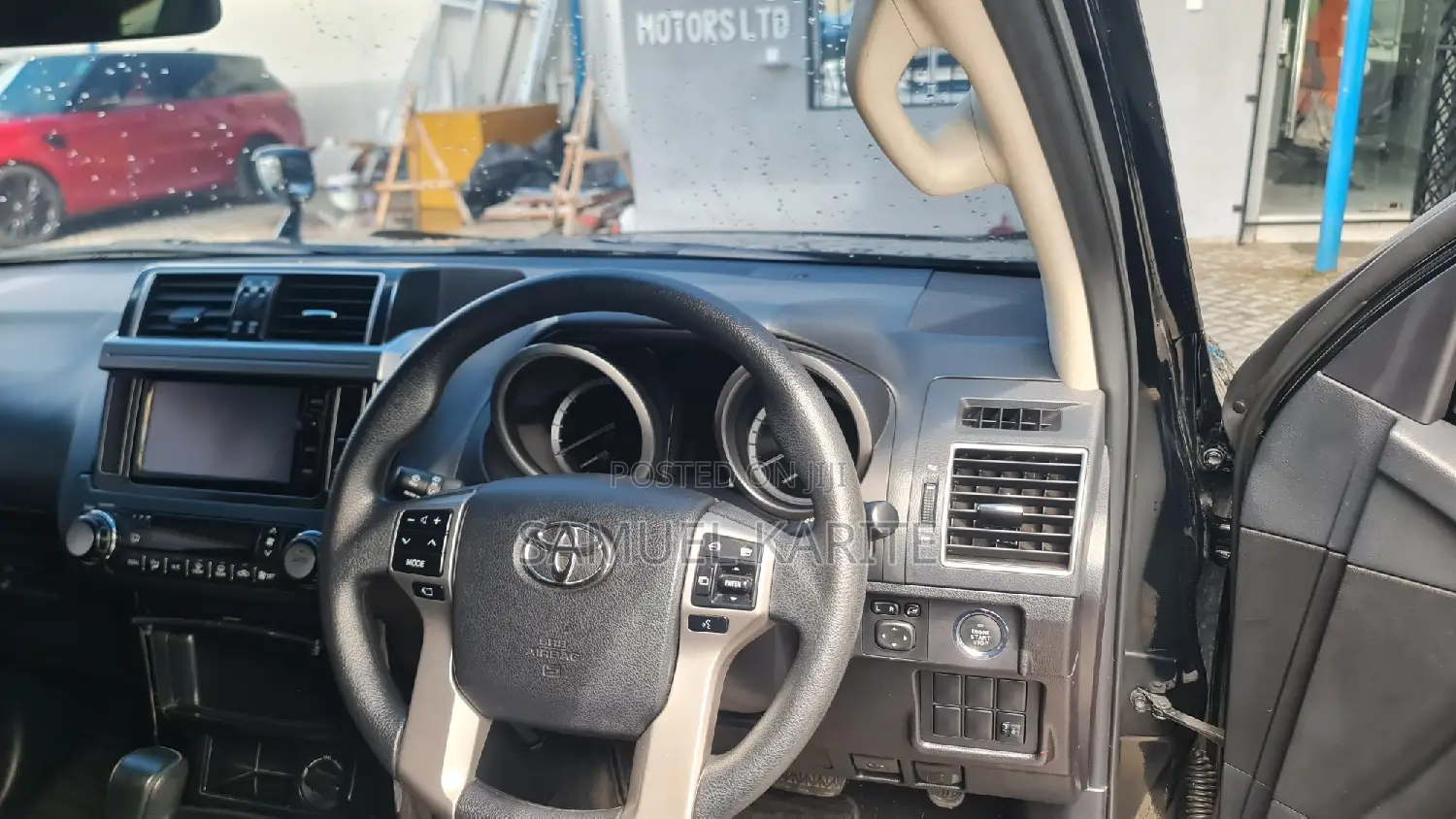 Toyota Land Cruiser Prado 2015 Black