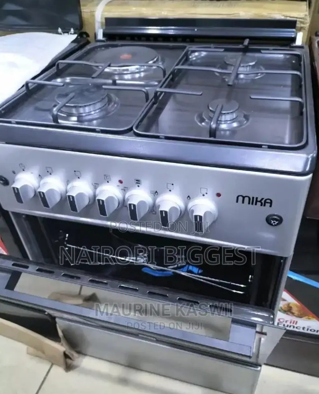 Mika 60×60 3gas+1 Electric Cooker