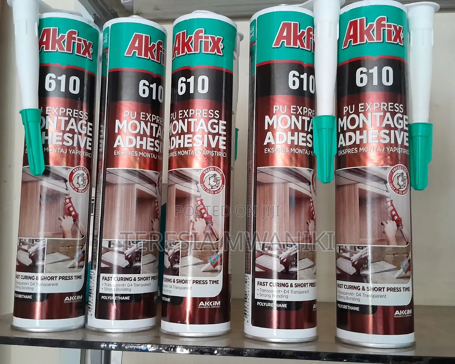AKIFIX 610 PU Express Montage Adhesive 310ml-