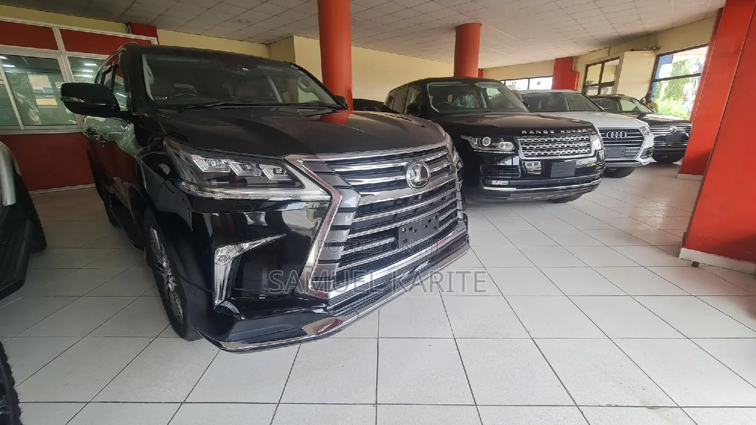 Lexus LX 2018 Black