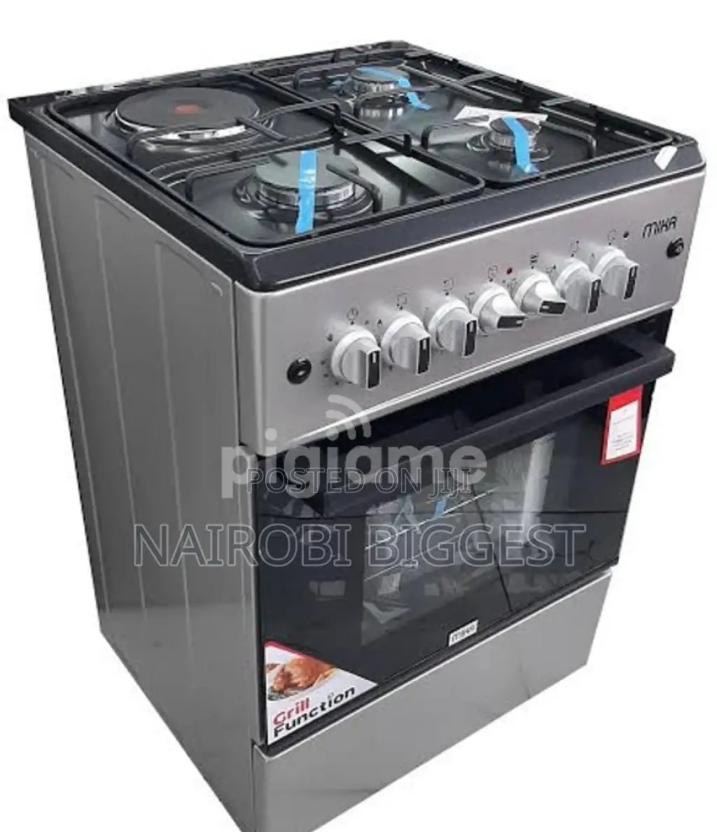 Mika 60×60 Standing 3g+1e Best Cooker With Rapid Hotplate