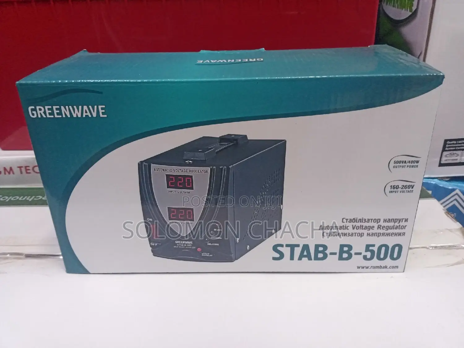 Greenwave 500W Automatic Voltage Regulator
