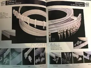 PVC Bendable Curtain Rails