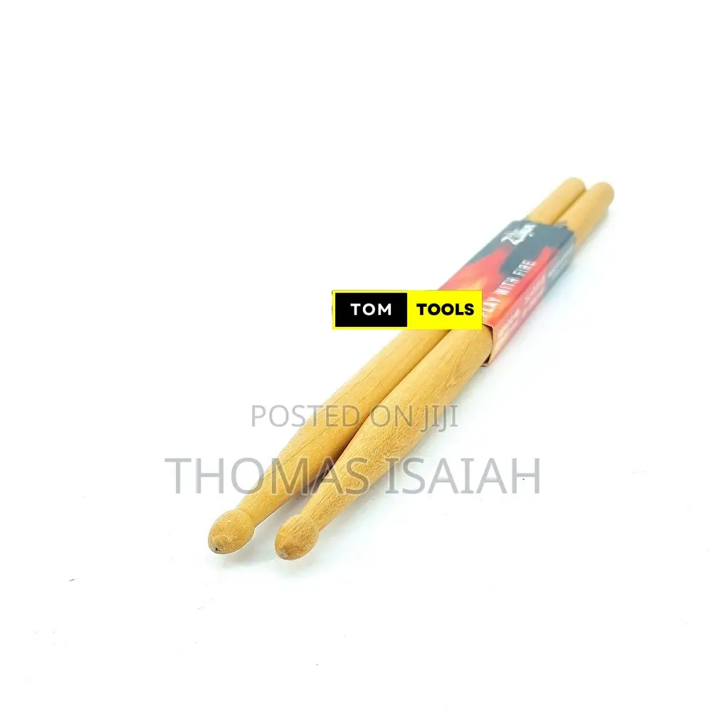 Zildjian 5A Select Hickory USA Drumsticks, Jaundice Color