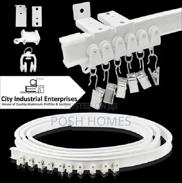 PVC Bendable Curtain Rails