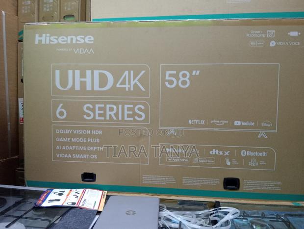 Hisense 58a6 58'' Inches Smart Uhd HDR Frameless - main view