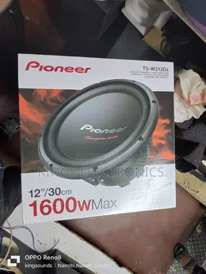 Pioneer Subwoofer 1600watts Dual Coiled 500rms .