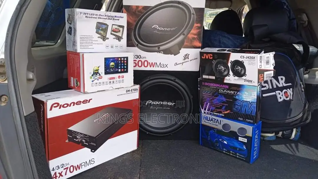 Full Car Sound System With Android Screen 7inches.