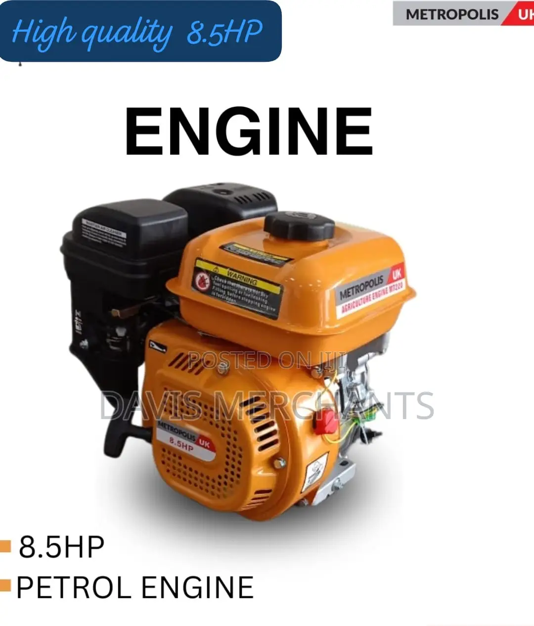 Metropolis Petro Engine 8.5hp