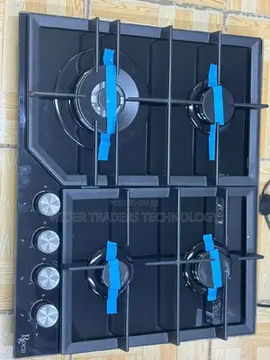 Roch Inbuilt 4 Gas Cooker Black