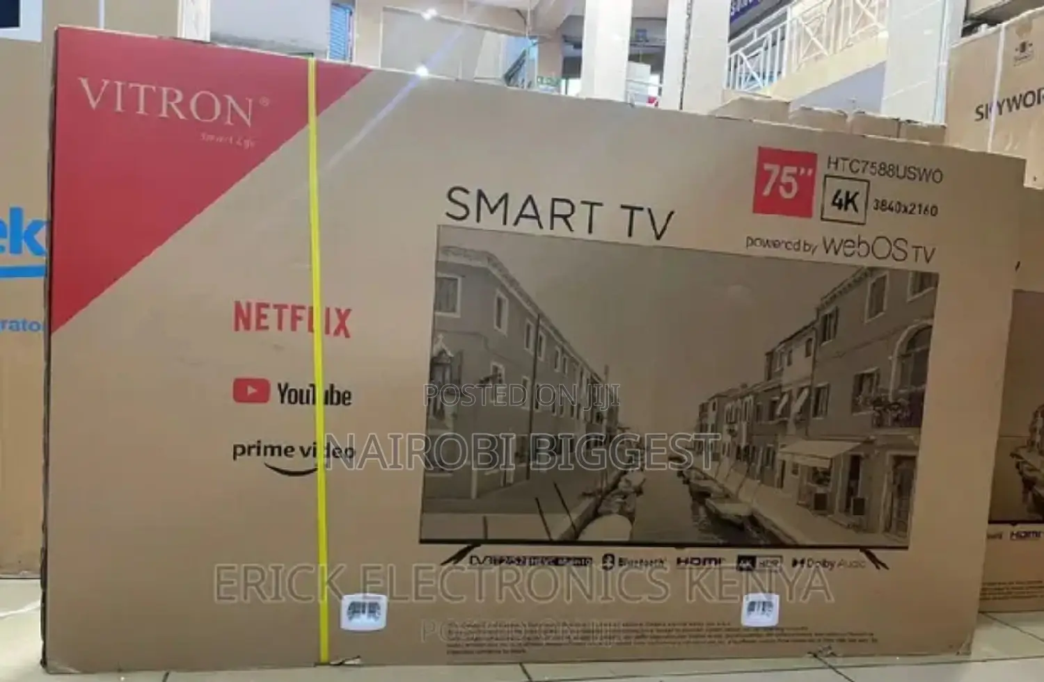 Vitron 75 Inches 4k Smart Webos Television