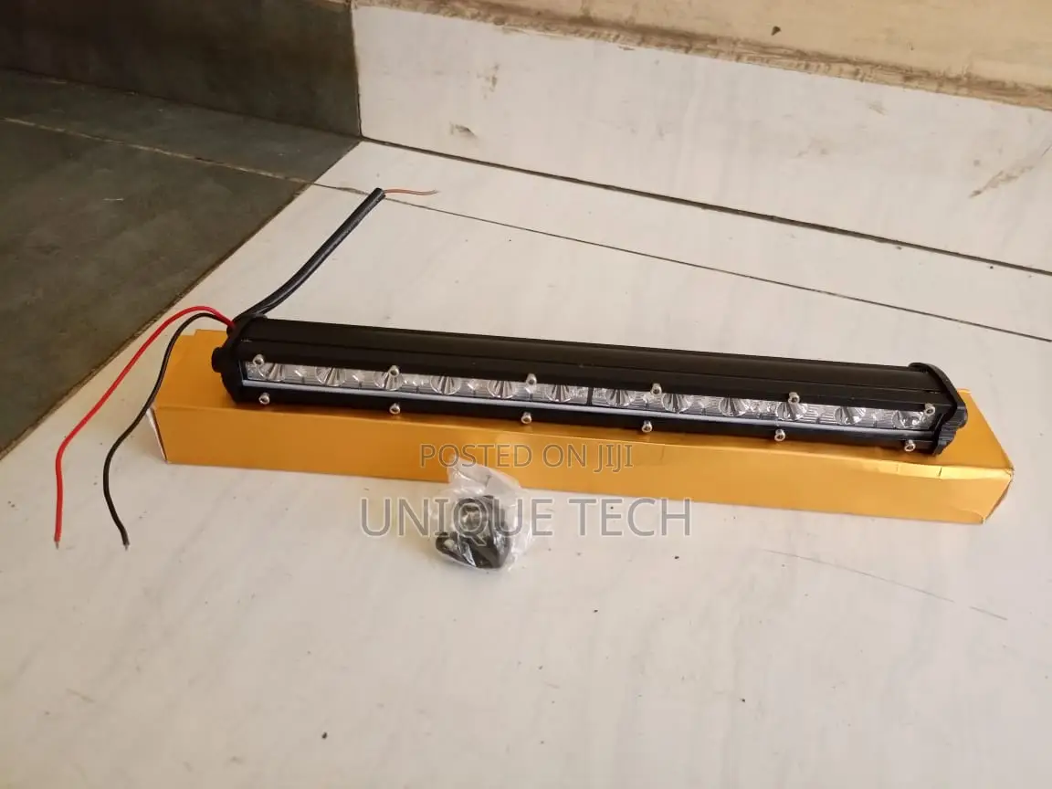 Universal Spotlight LED Light Bar Off 13" Inch Yellow Light