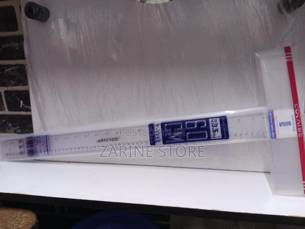 Clear Plastic T Square 60cms - main view