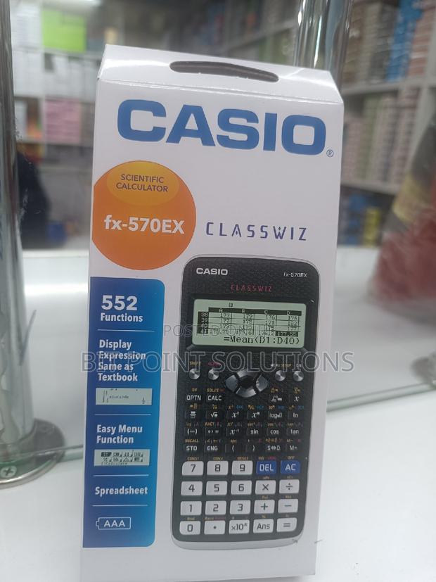 Casio Fx-570ex Scientific Calculator '! Casio FX-570EX Calc - main view