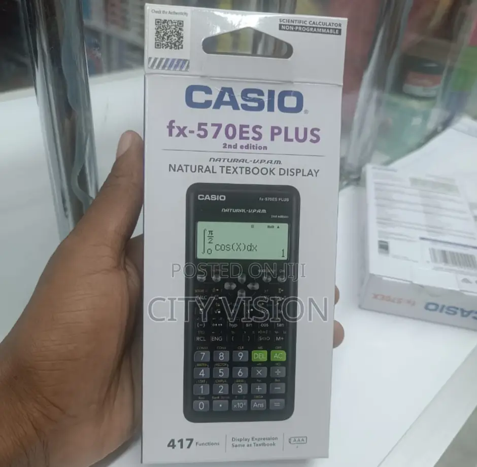 Fx-570es Plus Casio Calculator!! Fx-570es Plus 2nd Edition!!