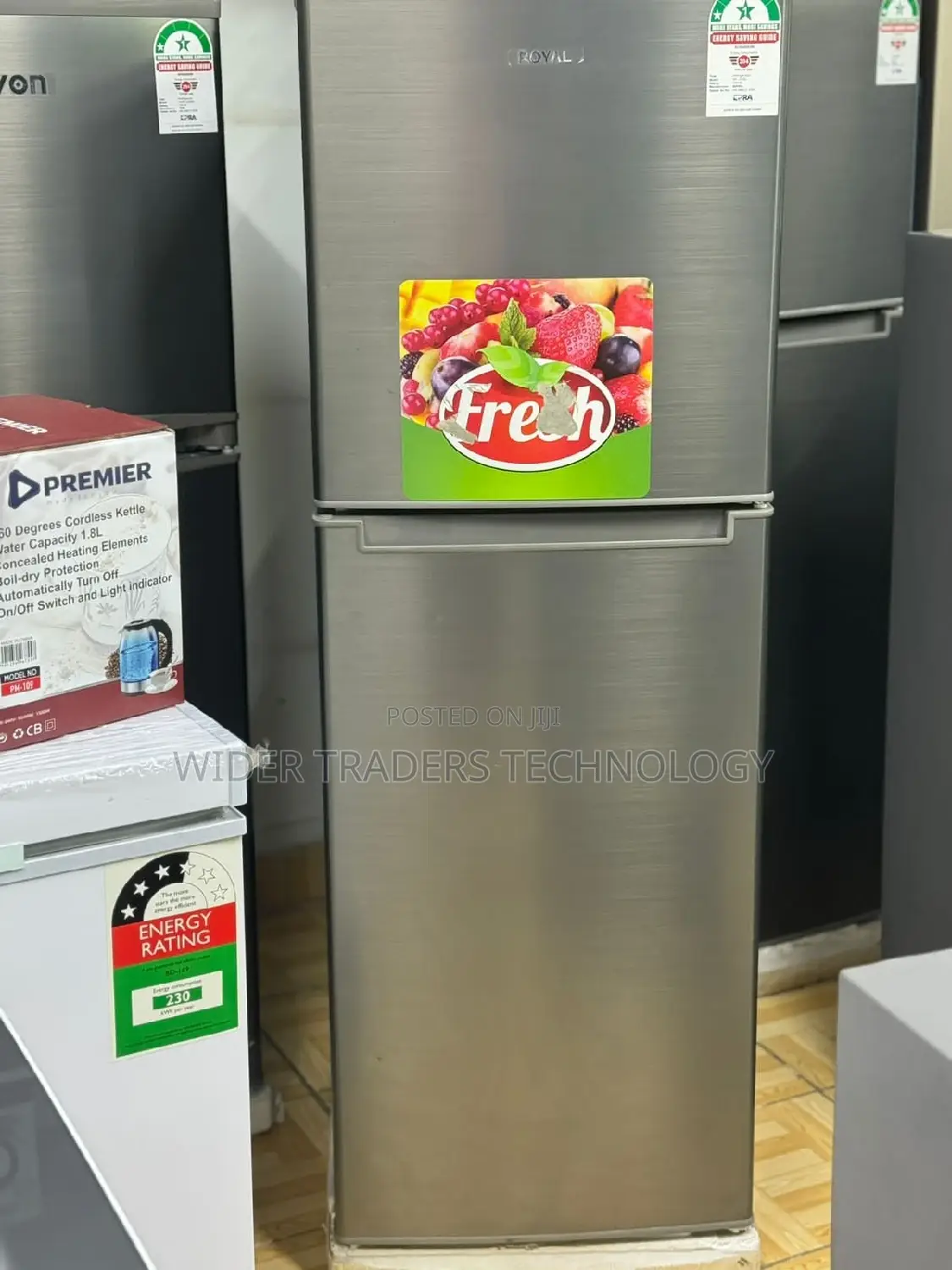 Royal 138l Double Door Refrigerator Defrost
