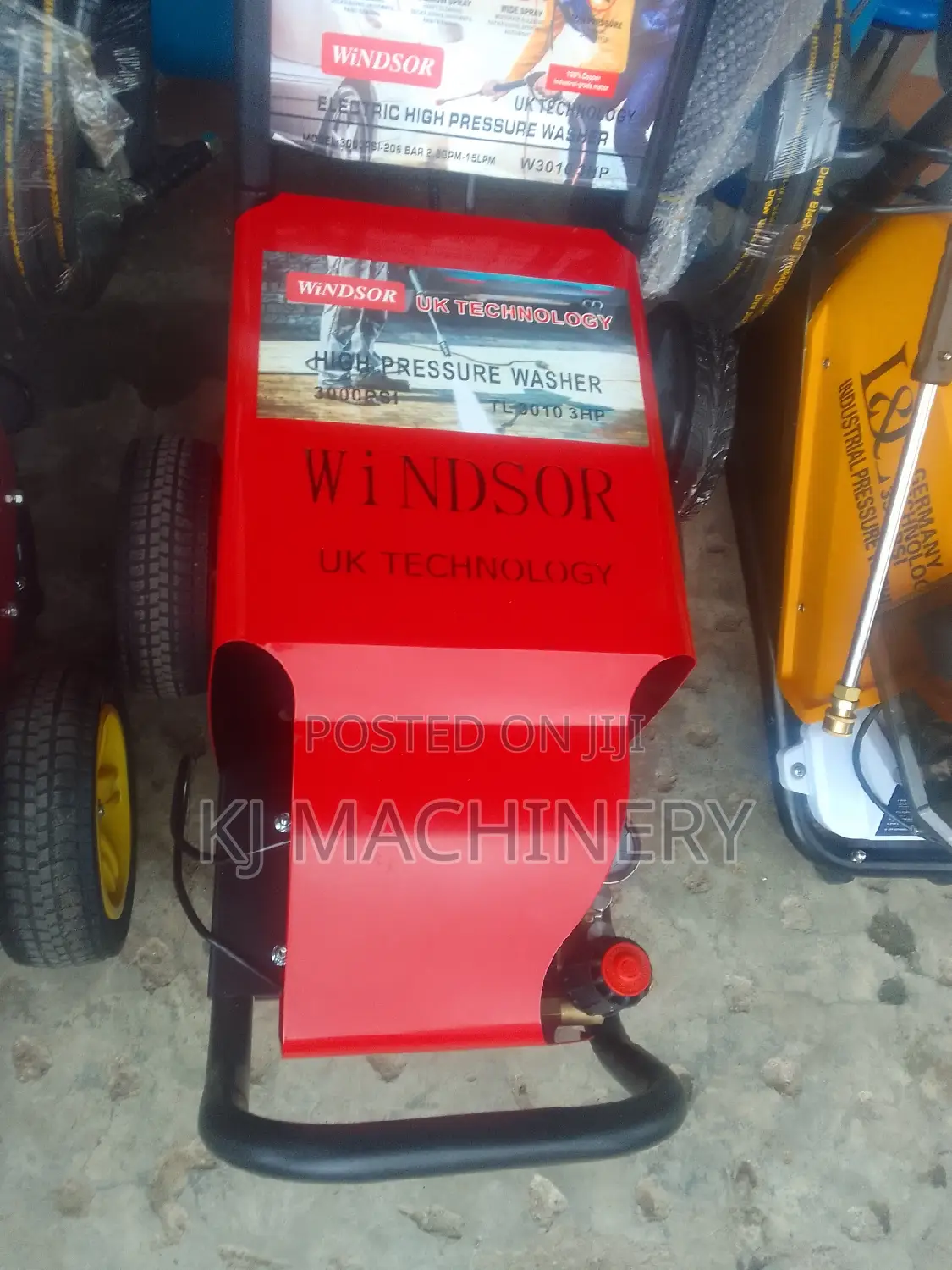 Highpressure Washer 3000psi for Commercial Purposes