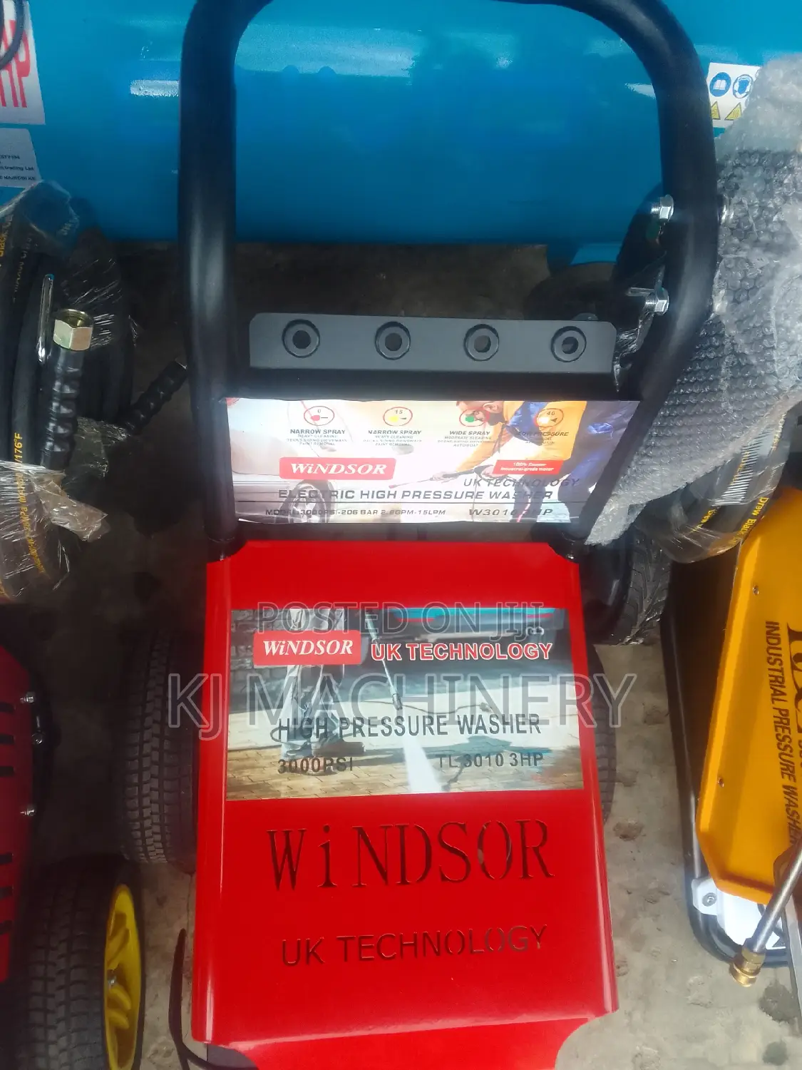 Highpressure Washer 3000psi for Commercial Purposes