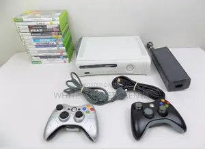 Xbox 360 With Free Games and 1 Pads
