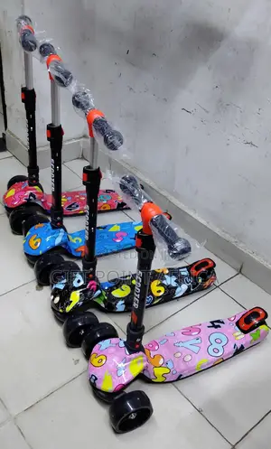 3-8 Years Adjustable Kids Scooters
