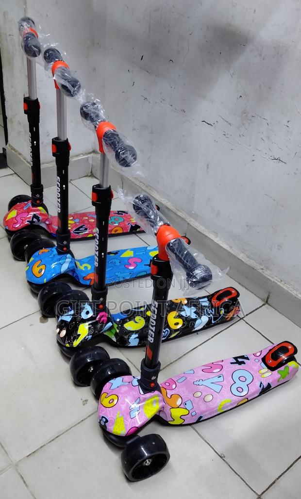 3-8 Years Adjustable Kids Scooters - main view