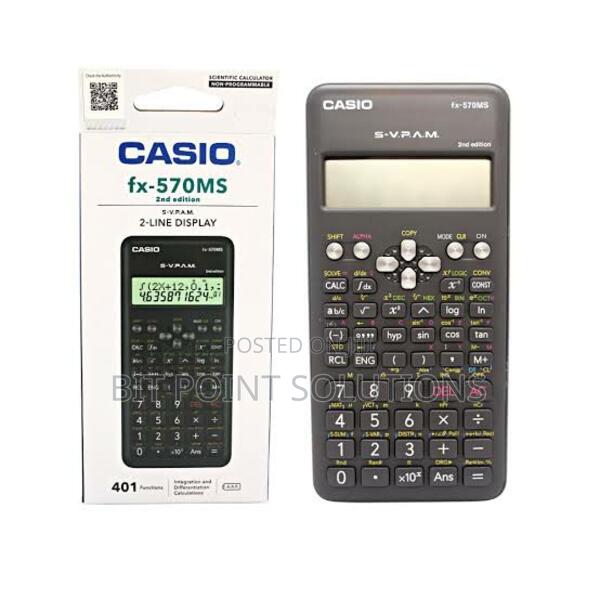 Casio Fx570ms Calculator (Original Casio Fx570ms Calculator - main view