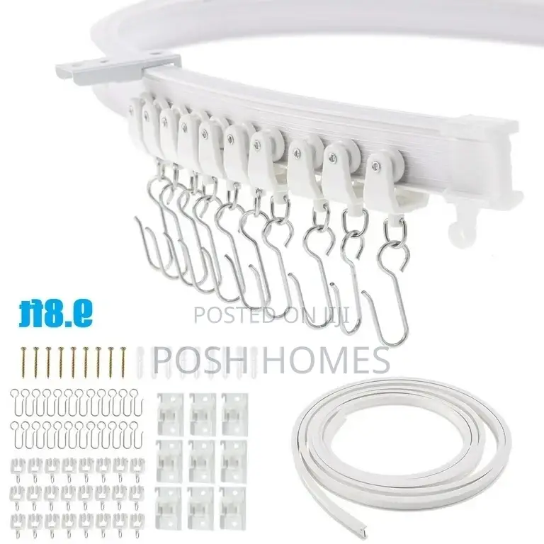 Bendable Curtain Rails