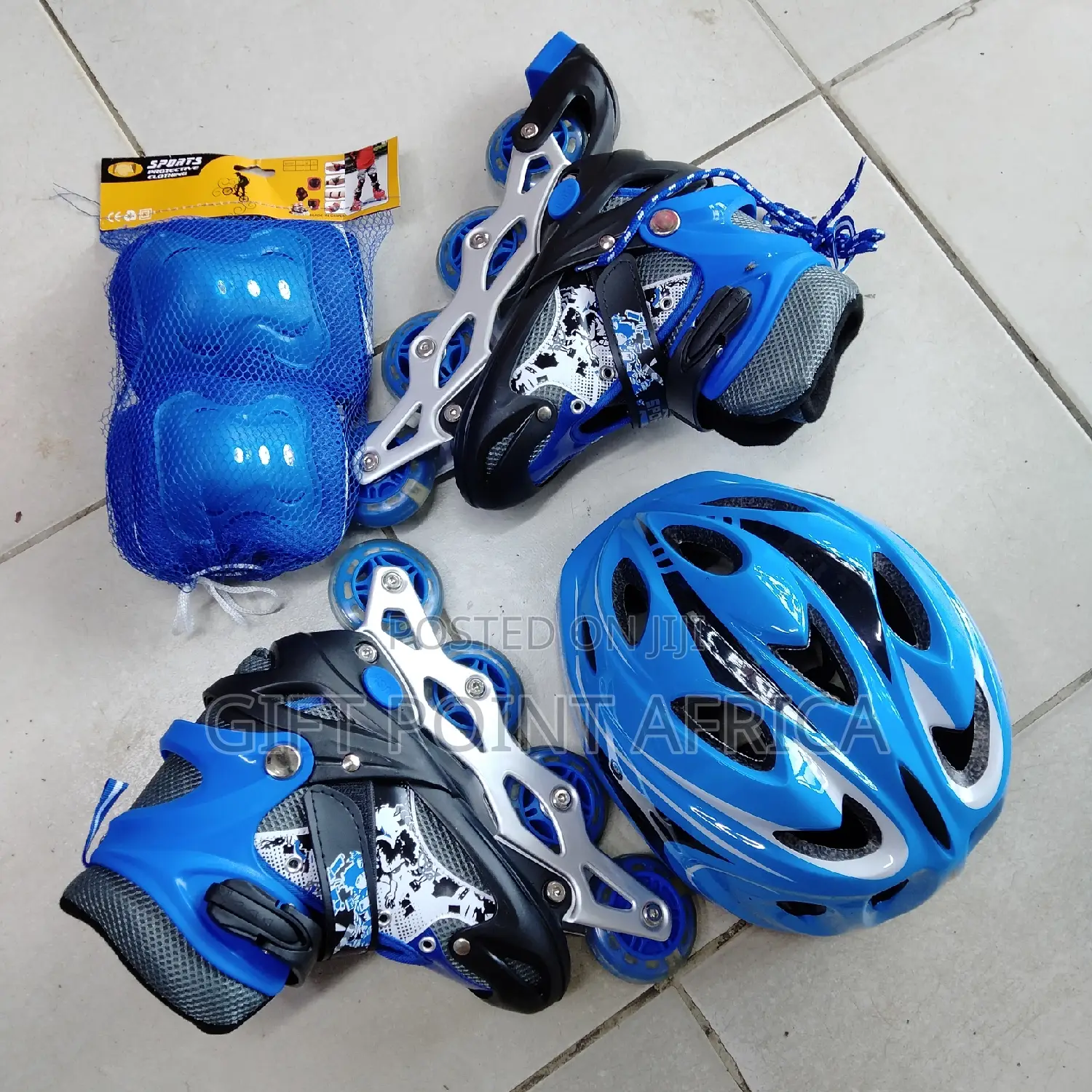Full Set Adjustable Roller Skates Shoes for Kids