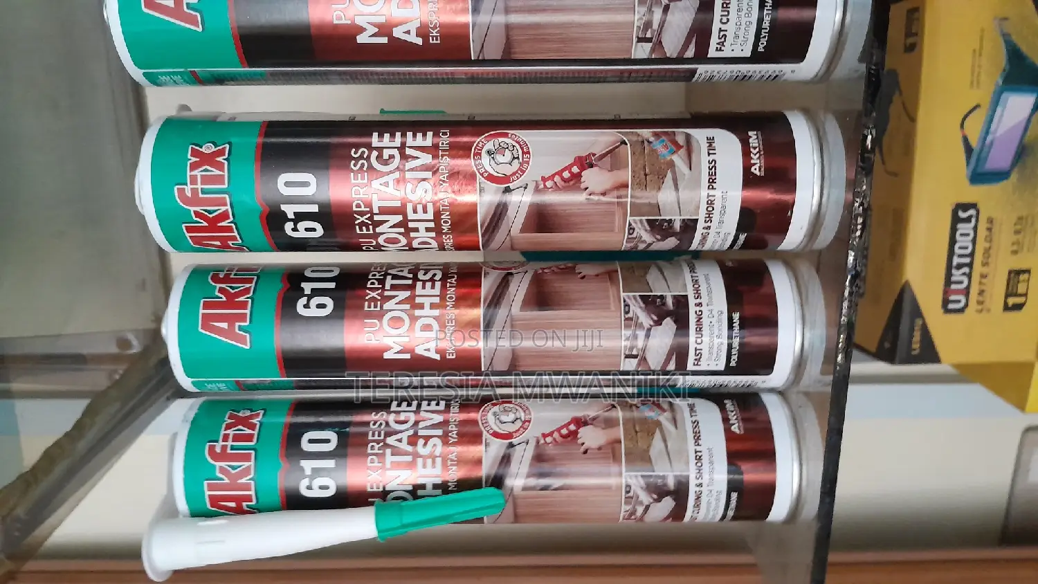 610 PU Express Montage Adhesive (Transparent)