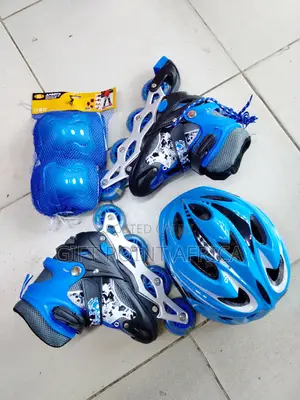 Size 31-42 Full Set Adjustable Roller Skates for Kids